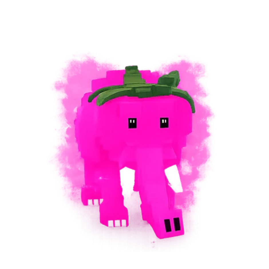 Plasma Strawberry Elephant