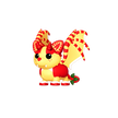 NFR Strawberry Shortcake Bat Dragon